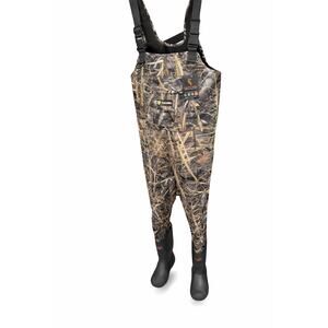 TideWe Neoprene Bootfoot Chest Waders Realtree MAX-5 600G Thinsulate NIB sz7